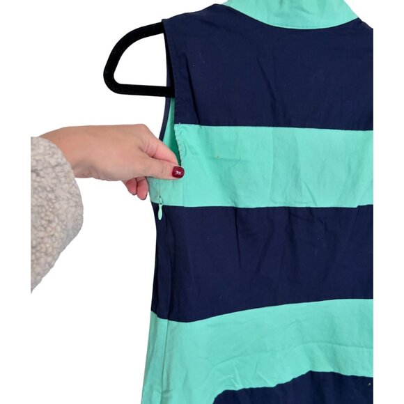 Tuckernuck Sail to Sable Shake It All Shift Dress in Mint Navy Color Block XS - Picture 5 of 6